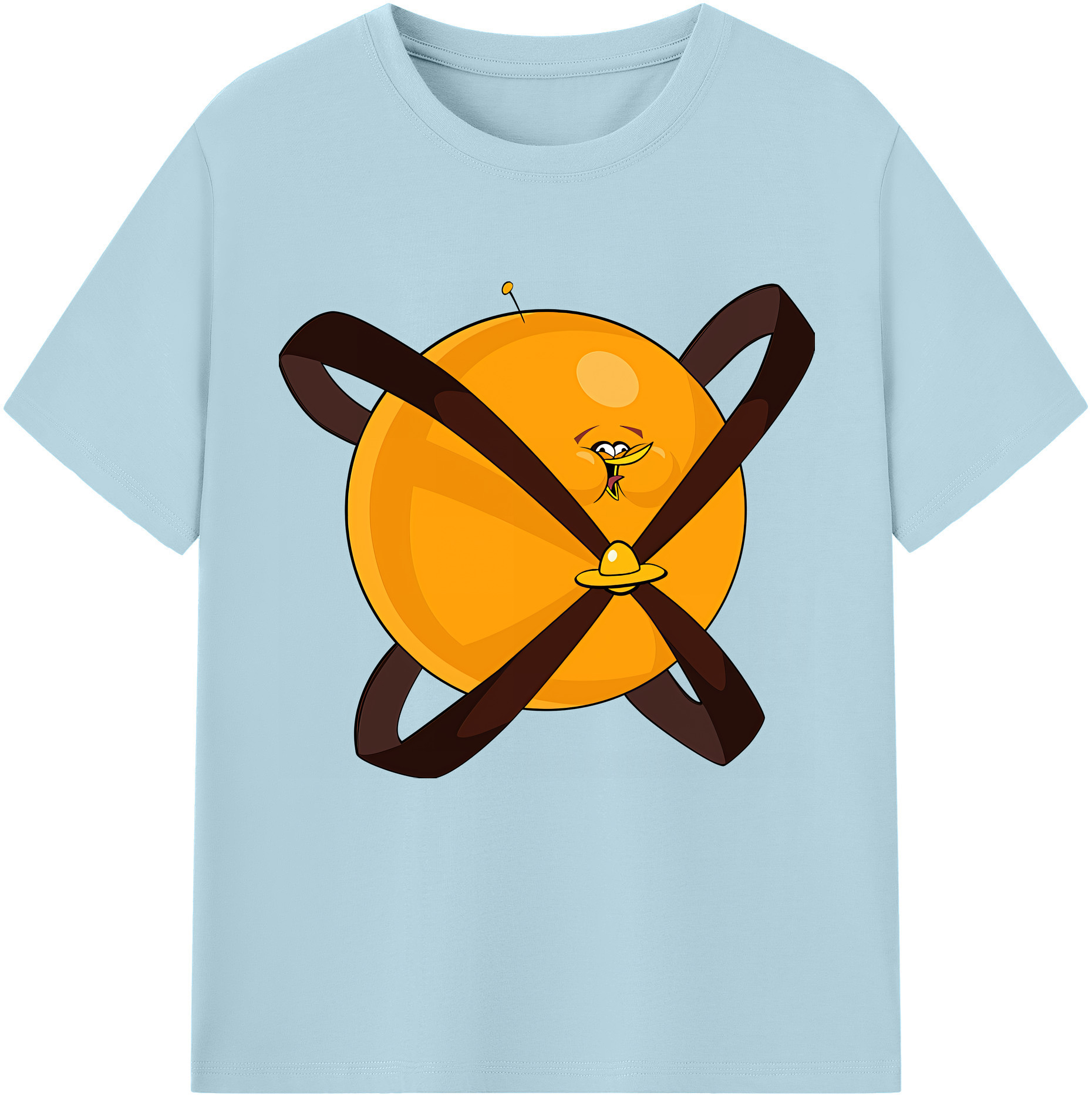 （画像用） Angry Birds アングリーバード 綿100％半袖Tシャツ（フロントプリント）